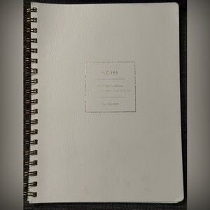 Blush Pink  Spiral Notebook by Fringe Studio